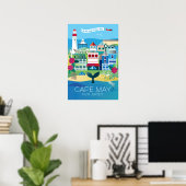 Cape May Print (Thuiskantoor)