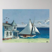 Cape May Sail Boat Poster (Voorkant)