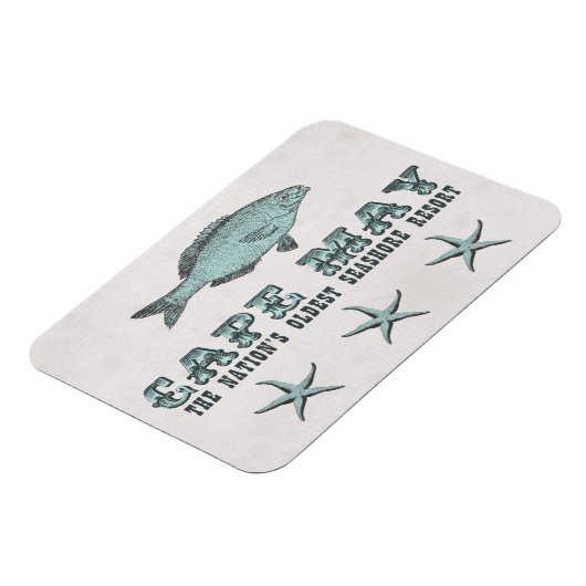  Cape May Seashore Resort Magnet Magneet (Linkerzijde)