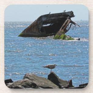 Cape May Shipwreck Drankjes Onderzetter