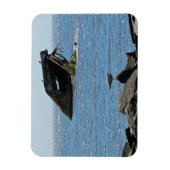 Cape May Shipwreck Magneet (Verticaal)