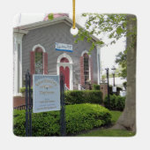 Cape May Stage Keramisch Ornament (Achterkant)