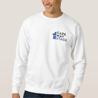 Cape May Stage Logo Sweatshirt in wit