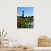 Cape May-vuurtoren fotoposter  Poster (Keuken)