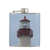 Cape May-vuurtoren Heupfles (Voorkant)