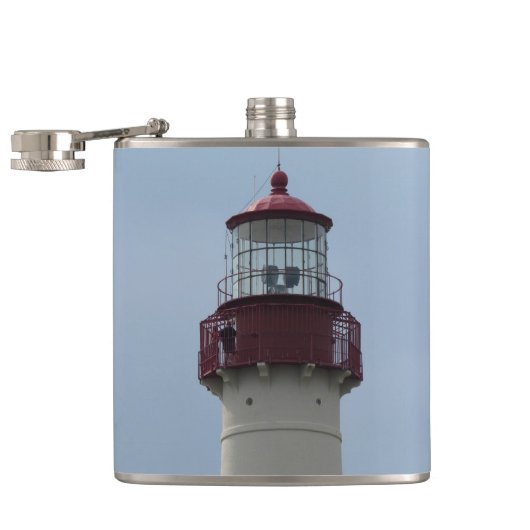 Cape May-vuurtoren Heupfles (Geopend)