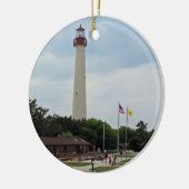 Cape May, vuurtoren Keramisch Ornament (Links)
