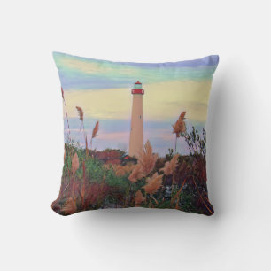 Cape May-vuurtoren Kussen