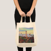 Cape May-vuurtoren Tote Bag (Voorkant (product))