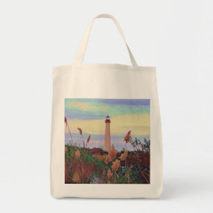 Cape May-vuurtoren Tote Bag