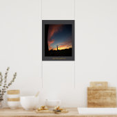 Cape May Vuurtoren Zonsondergang Poster (Keuken)