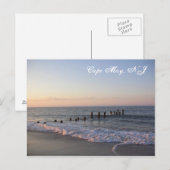 Cape May Waves Briefkaart (Voorkant / Achterkant)