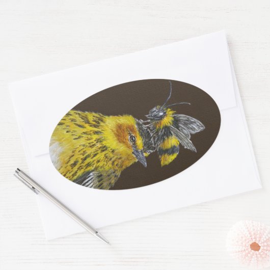 Cape May zanger stickers (Envelop)