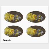 Cape May zanger stickers (Vel)