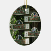 Cape May Zoo kerstversiering Keramisch Ornament (Rechts)