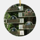Cape May Zoo kerstversiering Keramisch Ornament (Voorkant)