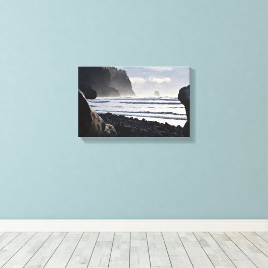 Cape Meares Canvas Afdruk (Insitu (Houten vloer))