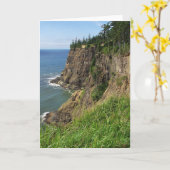 Cape Meares Schilderachtig uitkijkpunt - Notitieka Kaart (Gele Bloem)