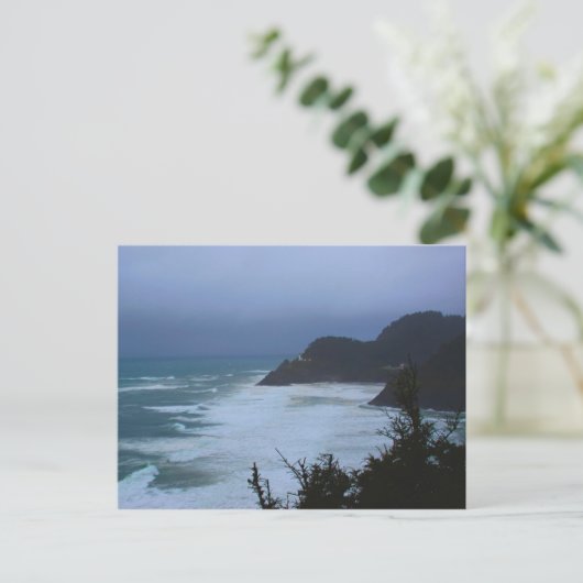 Cape Mist Briefkaart (Staand voorkant)