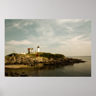 Cape Naddick Light House Poster