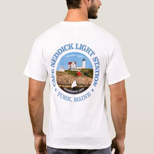 Cape Neddick Light Station T-shirt (Achterkant)