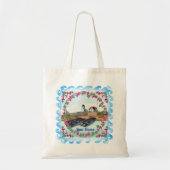 Cape Neddick Lighthouse canvas tas (Voorkant)