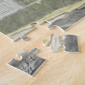 Cape Neddick Lighthouse Watercolor Legpuzzel (Zijkant)