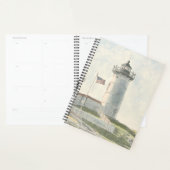 Cape Neddick Lighthouse Watercolor Planner (Display)
