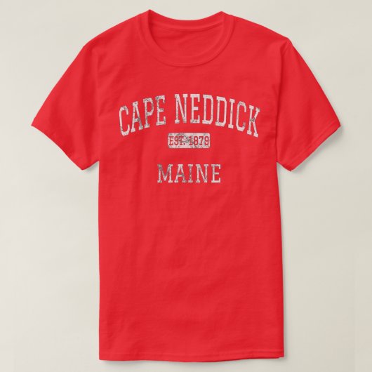 Cape Neddick Maine ME T-shirt (Design voorkant)
