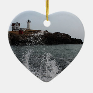 Cape Neddick / Nubble Light Keramisch Ornament