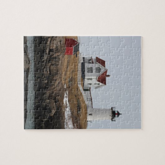 Cape Neddick - Nubble Light Legpuzzel (Horizontaal)