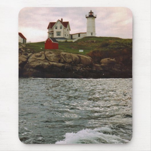 Cape Neddick "Nubble Light" Mousepad Muismat (Voorkant)
