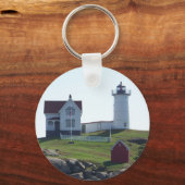 Cape Neddick Nubble Light Sleutelhanger (Voorkant)