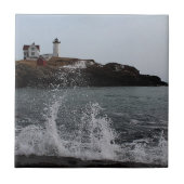 Cape Neddick / Nubble Light Tegeltje (Voorkant)