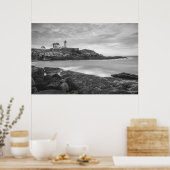Cape Neddick Nubble Lighthouse, York, VS Poster (Keuken)