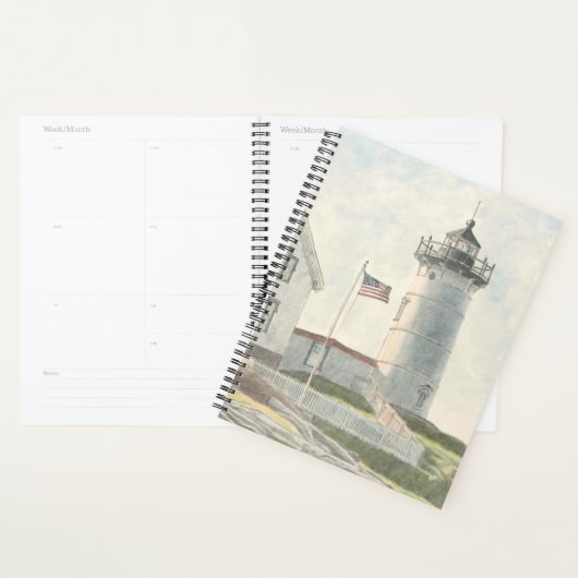 Cape Neddick-vuurtoren Planner (Display)