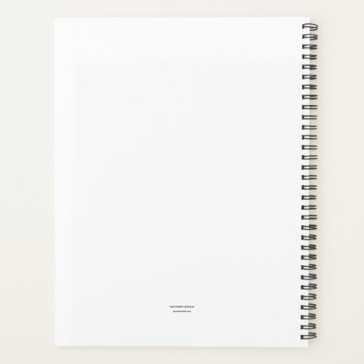 Cape Neddick-vuurtoren Planner (Achterkant)