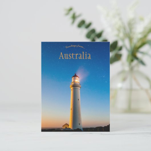 Cape Nelson Lighthouse Victoria Australië Briefkaart (Staand voorkant)