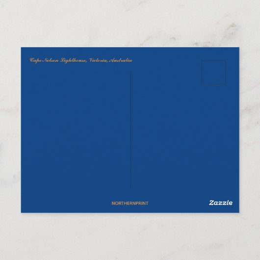 Cape Nelson Lighthouse Victoria Australië Briefkaart (Achterkant)