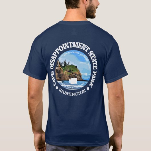 Cape-ontgoocheling SP T-shirt (Achterkant)