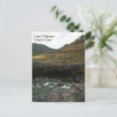 Cape Perpetua, oregonkust Briefkaart (Staand voorkant)