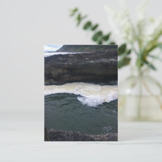 Cape Perpetua, oregonkust Briefkaart (Staand voorkant)