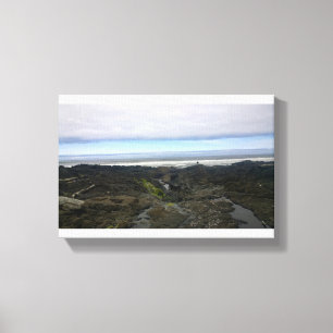 Cape Perpetua, oregonkust Canvas Afdruk