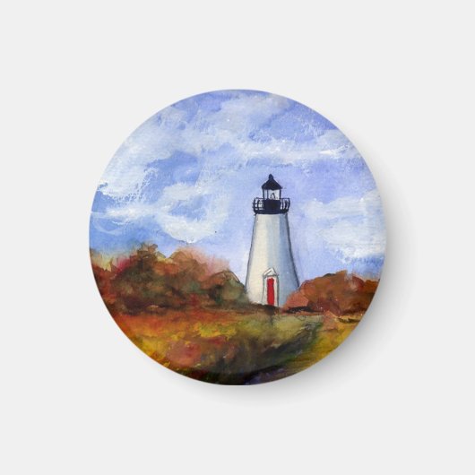 Cape Poge Lighthouse Magnet Gifts (Voorkant)