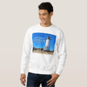 Cape Poge Lighthouse, Massachusetts Sweatshirt (Voorkant volledig)
