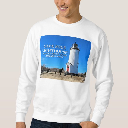 Cape Poge Lighthouse, Massachusetts Sweatshirt (Voorkant)