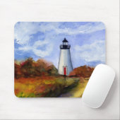 Cape Pogue Lighthouse Mousepad Muismat (Met muis)