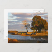 Cape Porpoise, Maine Briefkaart (Voorkant / Achterkant)