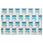 Cape Reinga Lighthouse Northland NZ Stof (Fat Quarter)