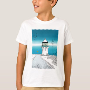 Cape Reinga Lighthouse Northland NZ T-shirt
